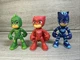 Disney PJ Masks Action Figures Catboy, Owlette and Gekko- 3 piece set