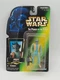 Star Wars POTF2 Greedo Green Card Non-Holo 3.75" 1996 Kenner Opener Resealed