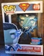 Tim Daly signed Superman Blue Heroes Funko Pop with Superman inscription. Comes