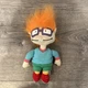Vintage Rugrats CHUCKIE Plush Stuffed Animal Toy 1997 Applause 