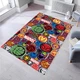 Spiderman, Iron Man, Captain America,Marvel,Child Rug,Fan Rug,Kids Room Rug