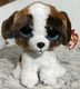 Ty Beanie Boos DUKE the St. Bernard Dog 6" Stuffed Animal Toy Plush