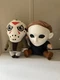 NECA Kidrobot Halloween 2 Michael Myers 8" And Jason Plush Friday The 13th