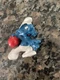 Smurfs Bowler Smurf Bowling 20051 Vintage 1979 Figure Toy Schleich Peyo