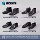 ZYTOYS ZY1031 1/6 Male Trendy Suit Leather Shoes Model For 12" Figure Body
