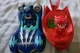 PJ Masks Catboy Fiqure w/Turbo Blast Cat Car + Owlette Fiqure w/ Owl Glider Car