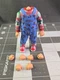 NECA 2026 Child&rsquo;s Play 2 custom fodder 4" Ultimate Chucky figure BODY BUCK