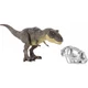 JURASSIC WORLD CAMP CRETACEOUS STOMP N ESCAPE TREX ACTION FIGURE *DISTRESSED PKG