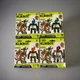 🔥Zing Klikbot Full Set of 4 Poseable Action Figures BNWT🔥