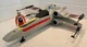 Vintage 1978 KENNER Star Wars Battle Damaged X WING Fighter working sound/light