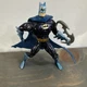BATMAN Limited 100th Edition display figure 1996 Kenner DC Comics blue metallic