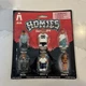 HOMIES SERIES 4 SET 6 FIGURES ON CARD 2002 SLEEPY BUDDHA TOPO SHORTY WILLY G MEL