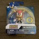Sonic the Hedgehog 2.5" MIGHTY Action Figure Power Ring Jakks Armadillo - BB84