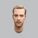 Head Sculpt A DID MA80182 1/6 Scale US Navy Fighter F-14 Pilot Tom Nick Figure