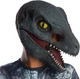 Jurassic World Velociraptor BLUE Dinosaur Moving Mask Role Play Mattel