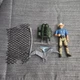 Jurassic Park Series 1 Alan Grant w/ Net Launcher & Pteranodon Kenner Incomplete