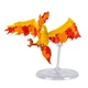 Jazwares Pokemon 6" Moltres Articulated Battle Figure Toy with Display Stand