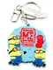 Universal Studios Despicable Me Minion Mayhem Minions Rubber Keychain