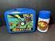 VTG Aladdin USA 37210 Disney The Rocketeer Blue Plastic Lunchbox & Thermos