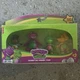 Barney's World Hey Friends Pack Set 4 Toy Figures JHB26 Mattel Fisher Price NIB