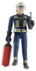 Bruder #60100 Fireman with Accessories -New-Factory Sealed!