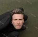 Head Sculpt Figure Hot Toys 1/6 Scale Deadpool & Wolverine HT MMS789 human torch