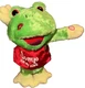 Dan Dee Frog Plush Sings Jump For My Love Light Up Cheeks Lips Kiss Musical 11&rdquo;