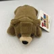Tiny Toss'ems Bean Filled Toy Bissie Bear Plush 5" 1996 Vintage Ganz NWT