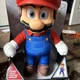 2023 Jakks The Super Mario Bros Movie 14&rdquo; Mario Poseable Plush Figure Nintendo