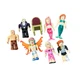 R0BL0X Toys Action Celebrity Figures Lot Of  8 NO CODES