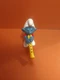 Smurfs Flautist Smurf Flute Oboe Clarinet PVC Figure 1978 Schleich Peyo
