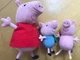 Fisher Price Peppa Pig Hug N Oink Talking Plush Working & George With Dinosaur