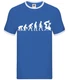 Evolution Of Man Spin - Mens Ringer - Fitness Class Gym Fit Spinning