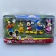 Disney Junior Mickey Mouse Collectible Figure Set Pals 5 Figure Pack 3" Toy NIB
