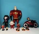 Disney Pixar Incredibles Figure Doll Lot Jack Jack Edna Elastigirl Mr Incredible