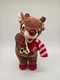 Dan Dee Animated Musical Rudolph Plush Saxophone Lights Up Moves Sings