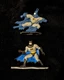2 DC Comics Action Masters Batman Figures Kenner Die-Cast Metal 1994