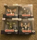 Gremlins Metalfigs By Jada Gremilin ,Gizmo, Stripe, & Mohawk 4p Set New .