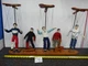 Living Toyz Nsync puppet dolls marionettes 2000 - missing 2 holder stands