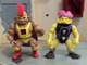 2 Stone Protectors Figures Chester Wrestler Zink Hatchetman Ace Novel Troll 1992