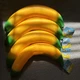 Sunny Days Laffy Snacks Squishy Stretchy Banana Toy 18" Sensory Viral New W/ TAG