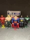 Vintage 2003 JUSTICE LEAGUE Action Figures 10" Mattel (Lot of 5) DC Comics