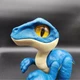 Mattel Jurassic World Blue Velociraptor Blue Kids 6in Dinosaur Action Figure
