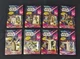 1994 JusToys Star Wars Bend-ems with Star Wars Galaxy Cards Lot of 8 Figures