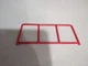 Vtg Batman Batcave SHORT GUARD RAIL Toybiz DC playset red accessory weapon part