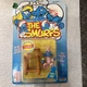 The Smurfs - Baby Smurf with High Chair Figure Infant Pink 1996 Irwin Toy Island