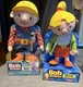 Vintage 2001 Bob The Builder Playskool Plush Talking Bob & Wendy New In Box