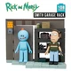 Rick and Morty Buildable SMITH GARAGE RACK Small Construction Set 108 pcs