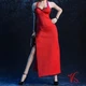 USA vstoys 18XG14A 1:6 Red Dress& Shoes Set For 12'' TBLeague Silicone Body Toys