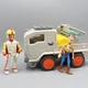 Disney Pixar Buzz Lightyear Movie Utility Truck Vehicle with Woody Kaboom  lot